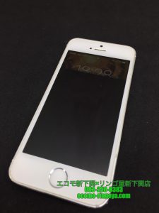 iPhone5s ガラス割れ 液晶内部不良