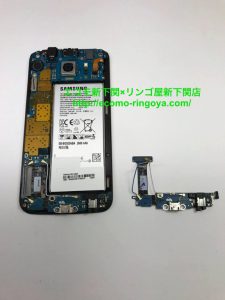 Galaxy S6 edge 404SC(ギャラクシーS6）充電端子破損