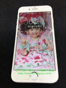 iPhone6　ガラス割れ　液晶内部不良