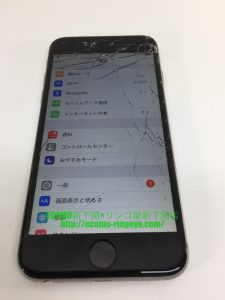 iPhone6　ガラス割れ 液晶内部不良
