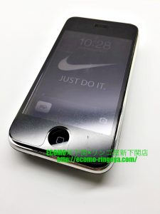 iPhone3GS  バッテリー膨張 バッテリー交換