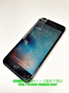 iPhone6s ガラス割れ 液晶交換